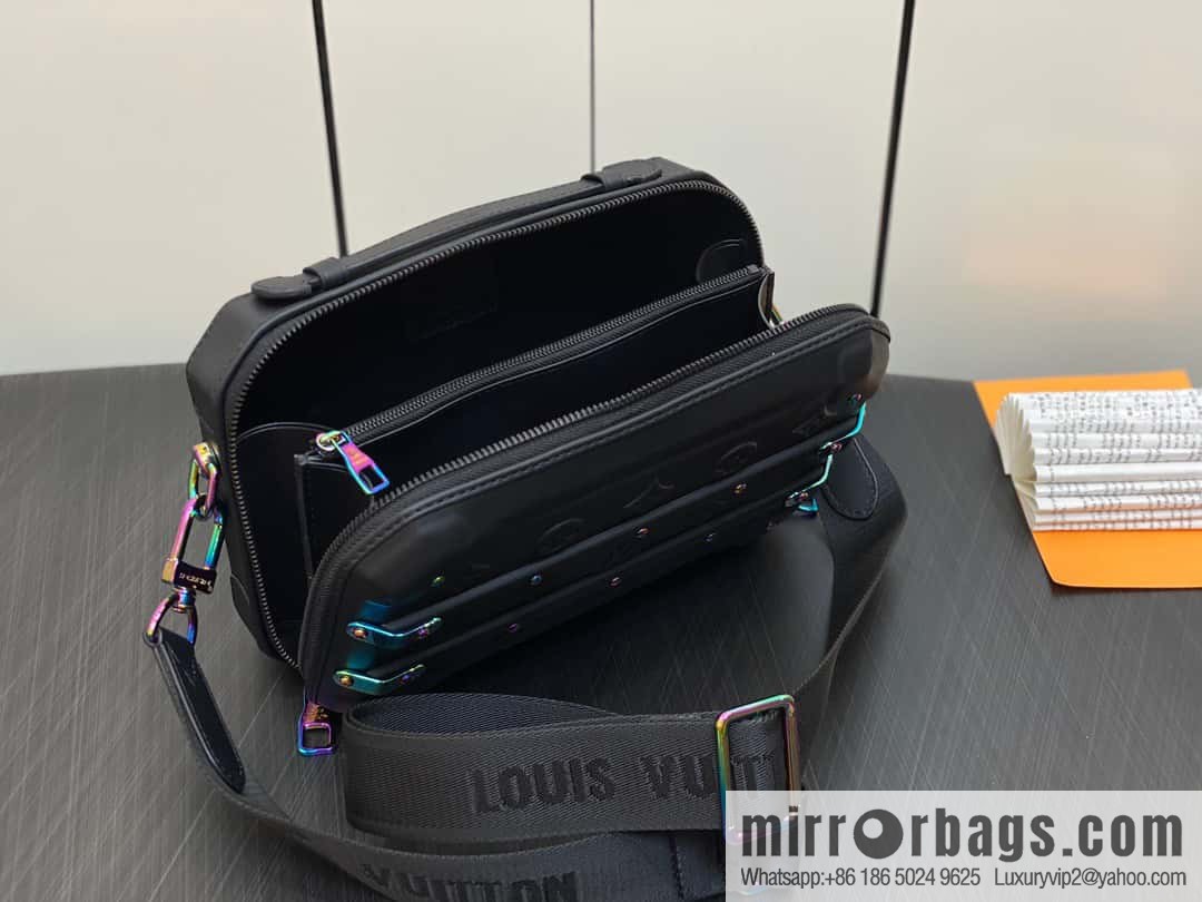 [Boutique‑grade] M21935 black men's bag box bag box series FUTURE TRUNK handbag