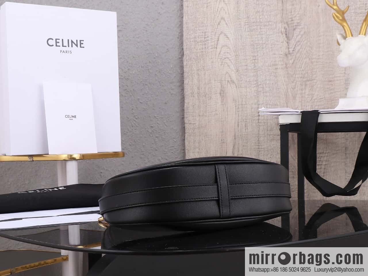 [Premium quality, all-steel hardware 】𝗖𝗘𝗟𝗜𝗡𝗘 | 𝐀𝐕𝐀 full leather armpit bag Model: 196923