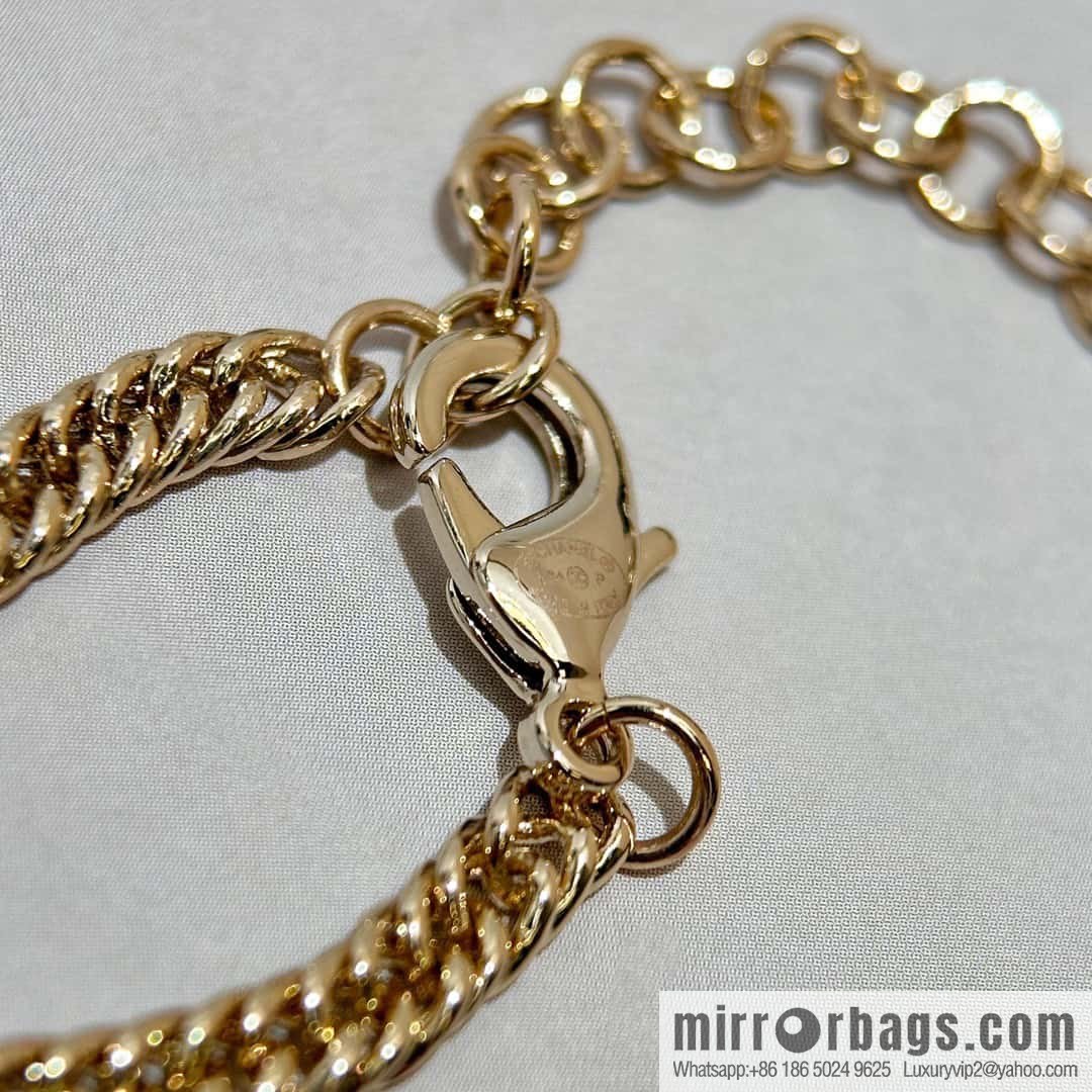 ❗️New ❗️☀️ New ☑️ Chanel Denim Peach Heart Love Pearl Necklace ☀️
