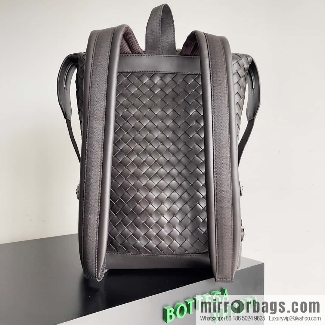 Bv2023 new woven backpack backpack model number 653118 chocolate color