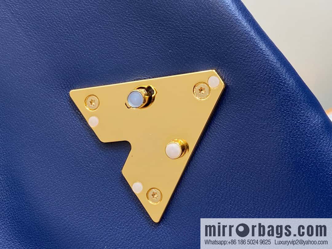 [Original order boutique] M22890 full leather rhombus chain bag series GO-14 Teist medium handbag M22891