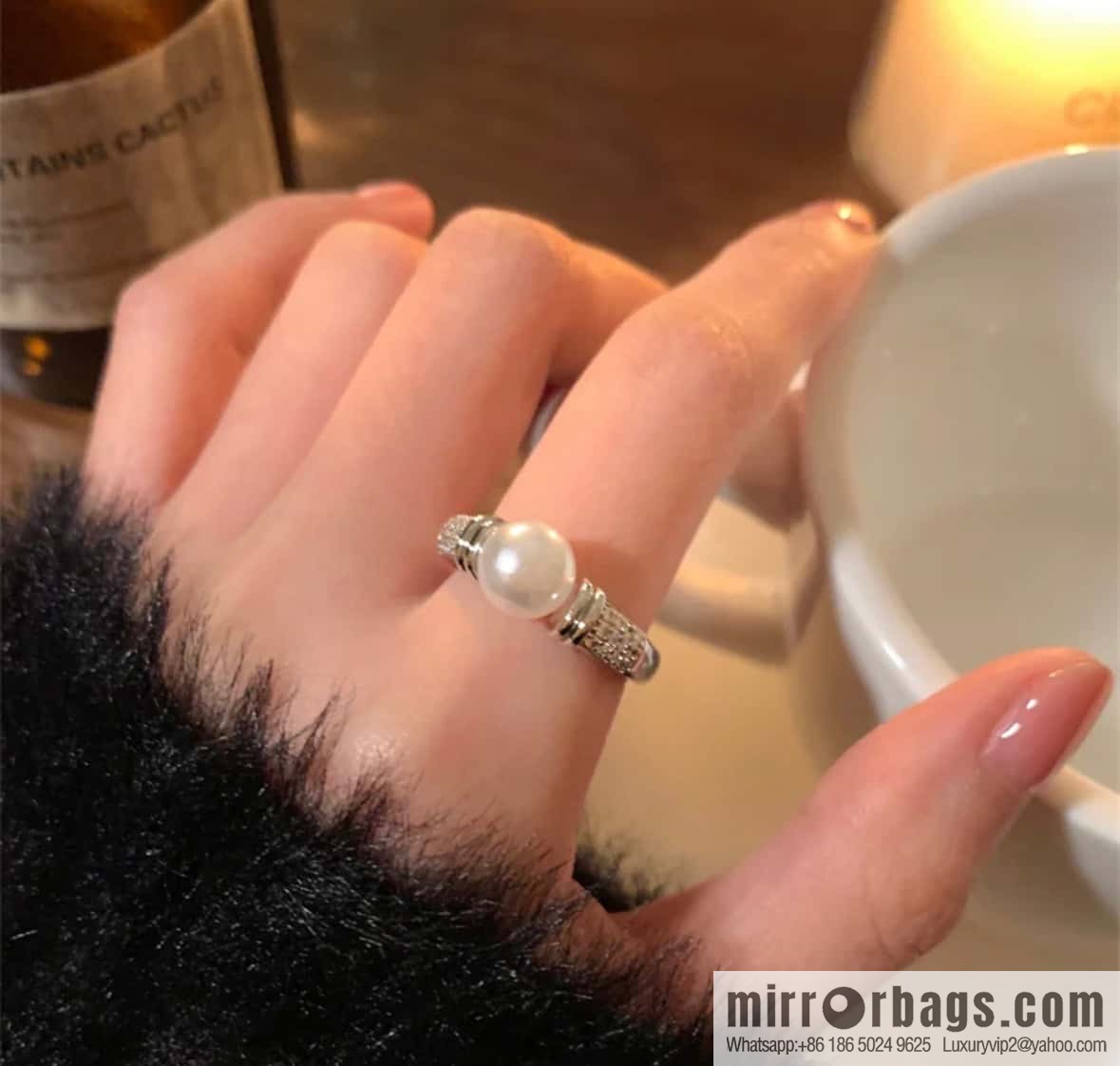 ❗️New ❗️ ☀ Tiffany & Co. Tiffany Pearl Ring ☀️