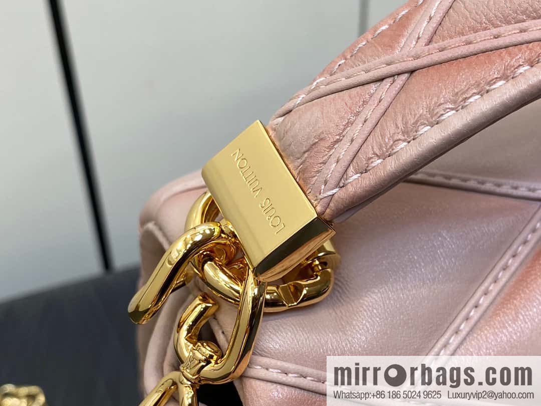 [Original order boutique] M22890 full leather rhombus chain bag series GO-14 Teist medium handbag M22891