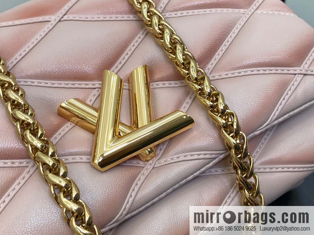 [Original order boutique] M22890 full leather rhombus chain bag series GO-14 Teist medium handbag M22891