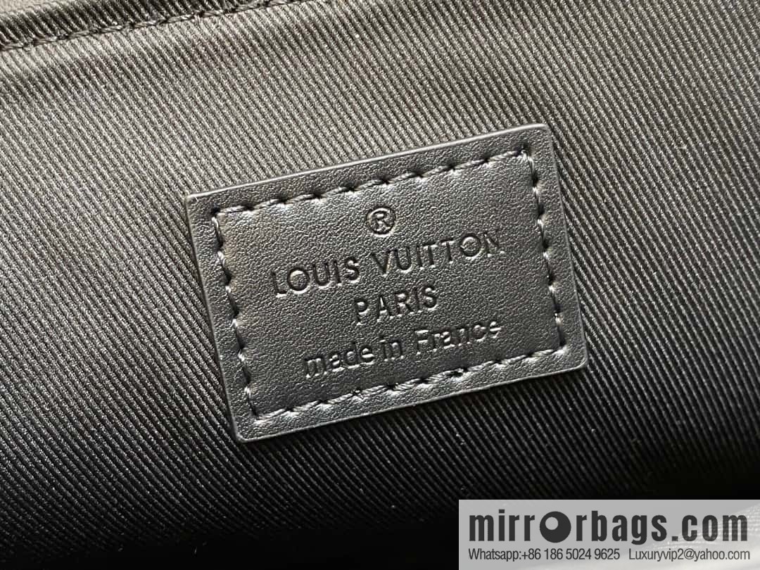 [Original order boutique] M82774 black flower, men's bag mini schoolbag series, new NANO STEAMER handbag in autumn and winter