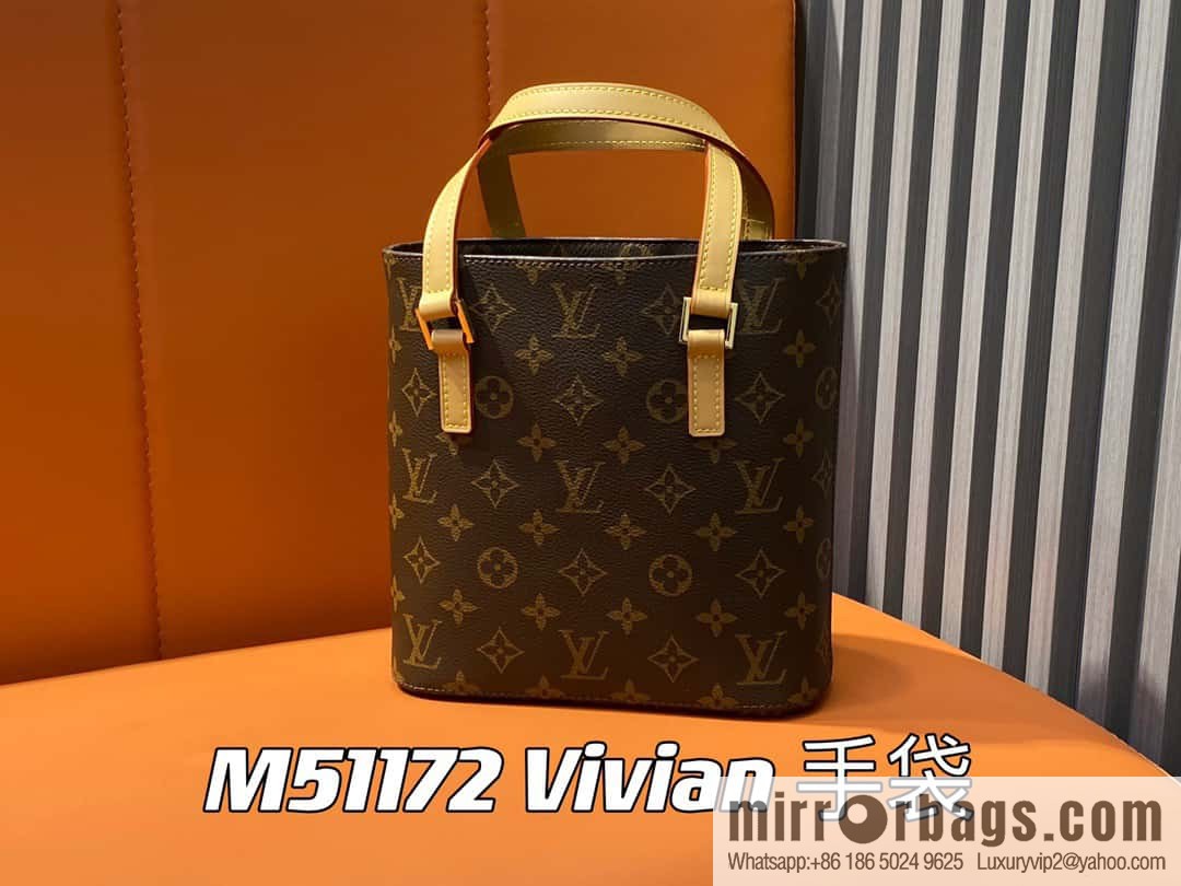 [Original single boutique] M51172 monogram yellow skin, slightly An medieval bag series monogram (yellow skin)