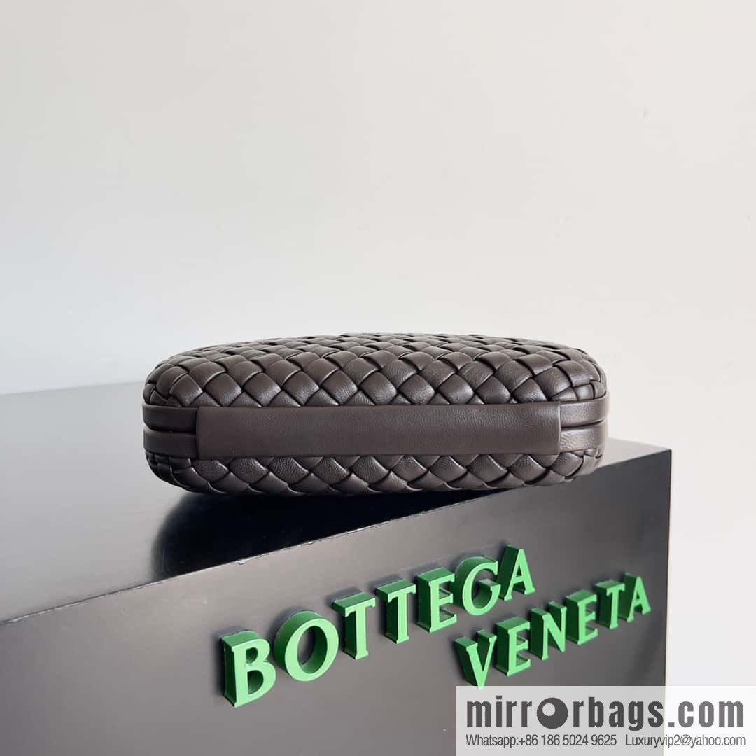 Bottega Veneta BV Knot | minaudiere: 717622 Chocolate