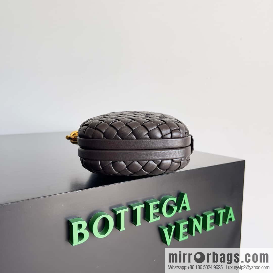 Bottega Veneta BV Knot | minaudiere: 717622 Chocolate