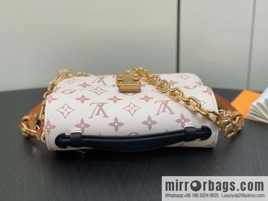 [Original order boutique] M46914 white flower M46279 mailman bag series LV mailman bag out of small East West Métis handbag