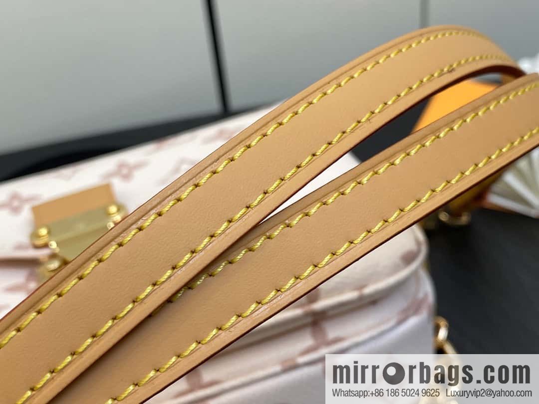 [Original order boutique] M46914 white flower M46279 mailman bag series LV mailman bag out of small East West Métis handbag