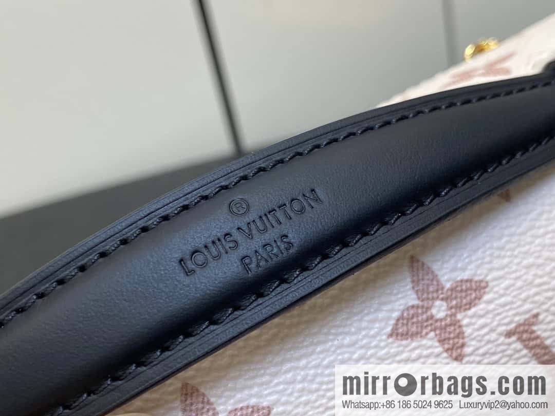 [Original order boutique] M46914 white flower M46279 mailman bag series LV mailman bag out of small East West Métis handbag
