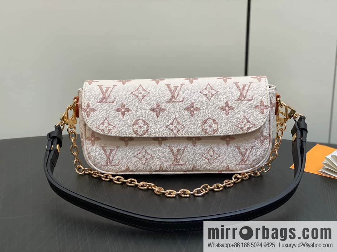 [Original order boutique] M83091 white flower M81911 chain bag series Wallet On Chain Ivy handbag