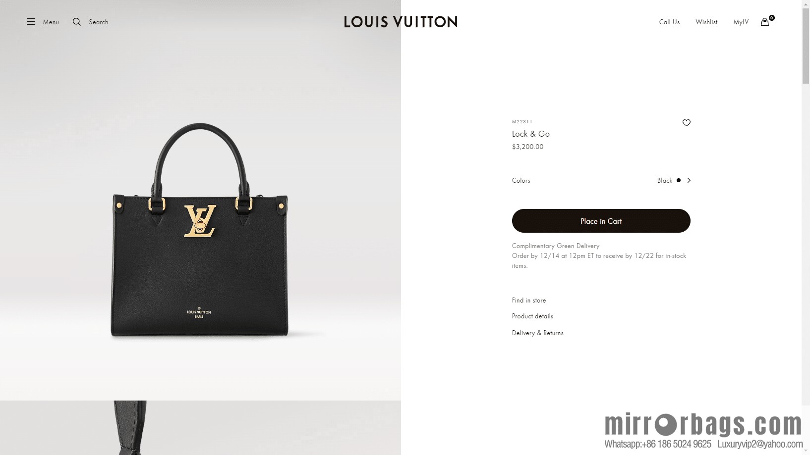 LV M22311 Lock & Go