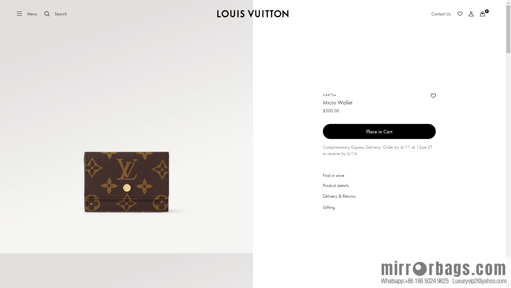 LV M68704 Premium