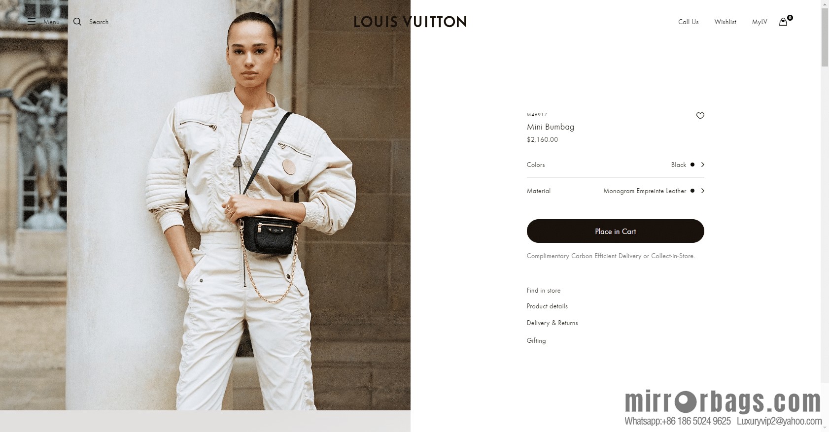 LV M46917 Mini Bumbag