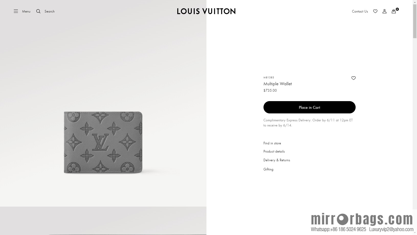 LV M81383 Premium