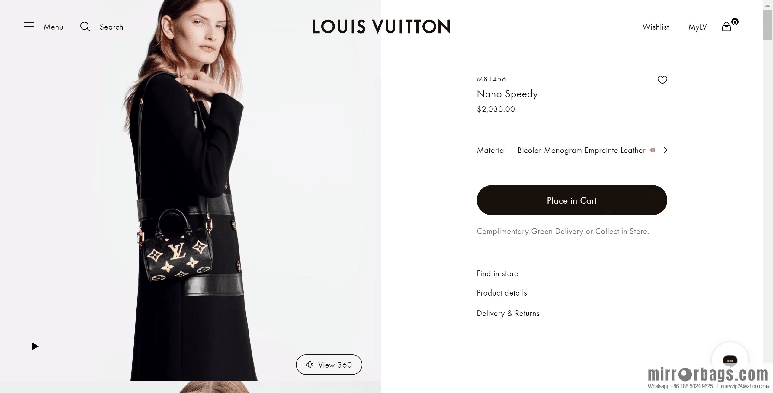 LV M81456 Nano Speedy