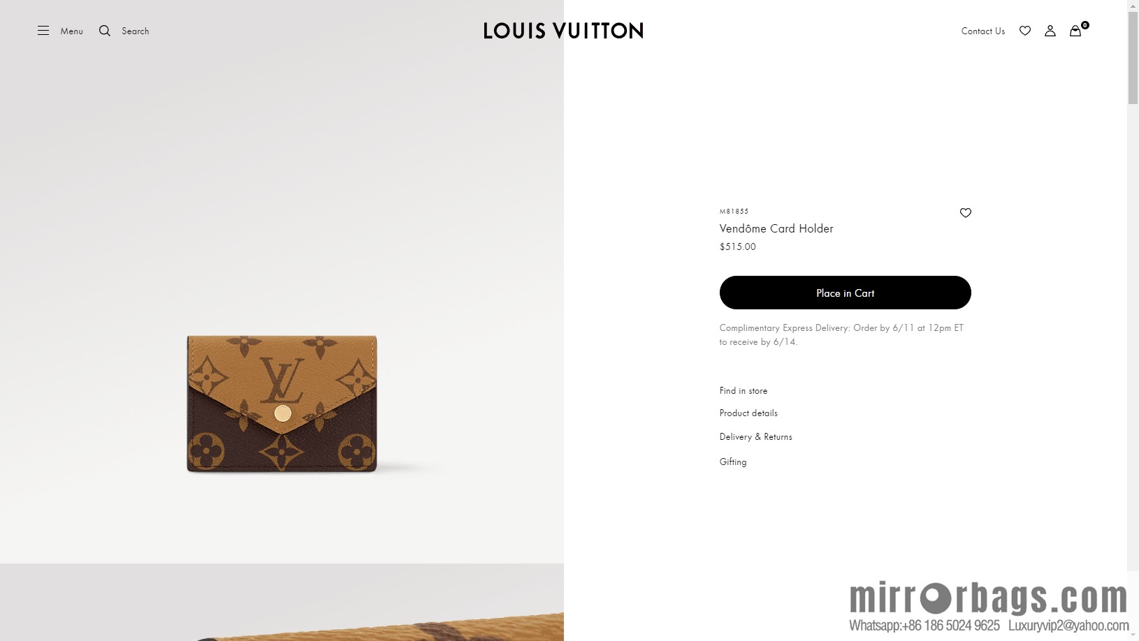 LV M81855 Premium