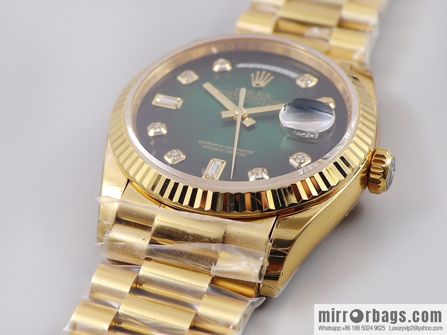 EW Boutique, Rolex Week Diary 36 Ultimate Edition, Original 3255 Automatic Mechanical Movement 128238 Series Watch