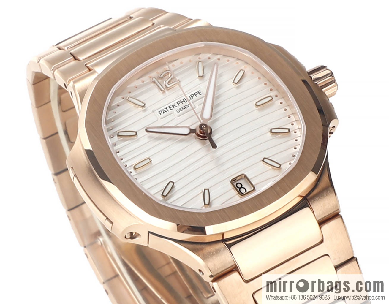 MS Factory New Product!!! Patek Philippe Sports Elegance Series Nautilus Women's 7118 Model 1. New Customized Edition Cal.324SC Integrated Self-winding Movement Watch