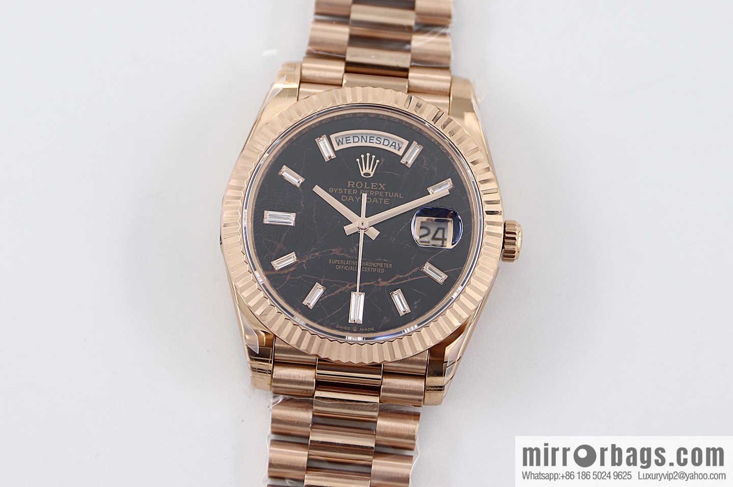 TWS new product, double calendar Rolex week log type, size 40Mm with 2836 automatic mechanical watch