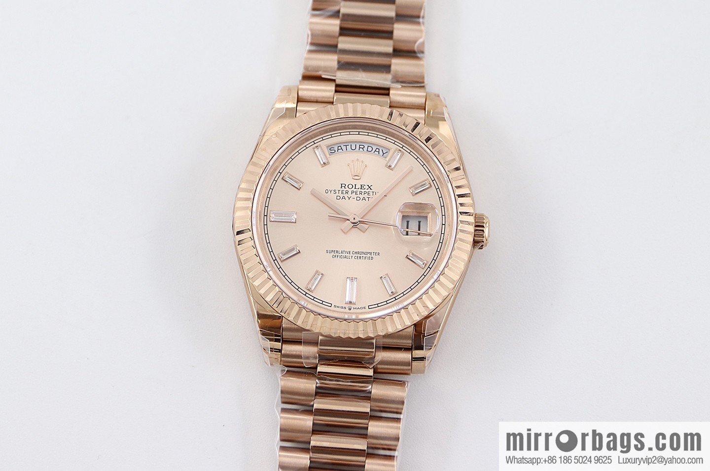 TWS new product, double calendar Rolex week log type, size 40Mm with 2836 automatic mechanical watch