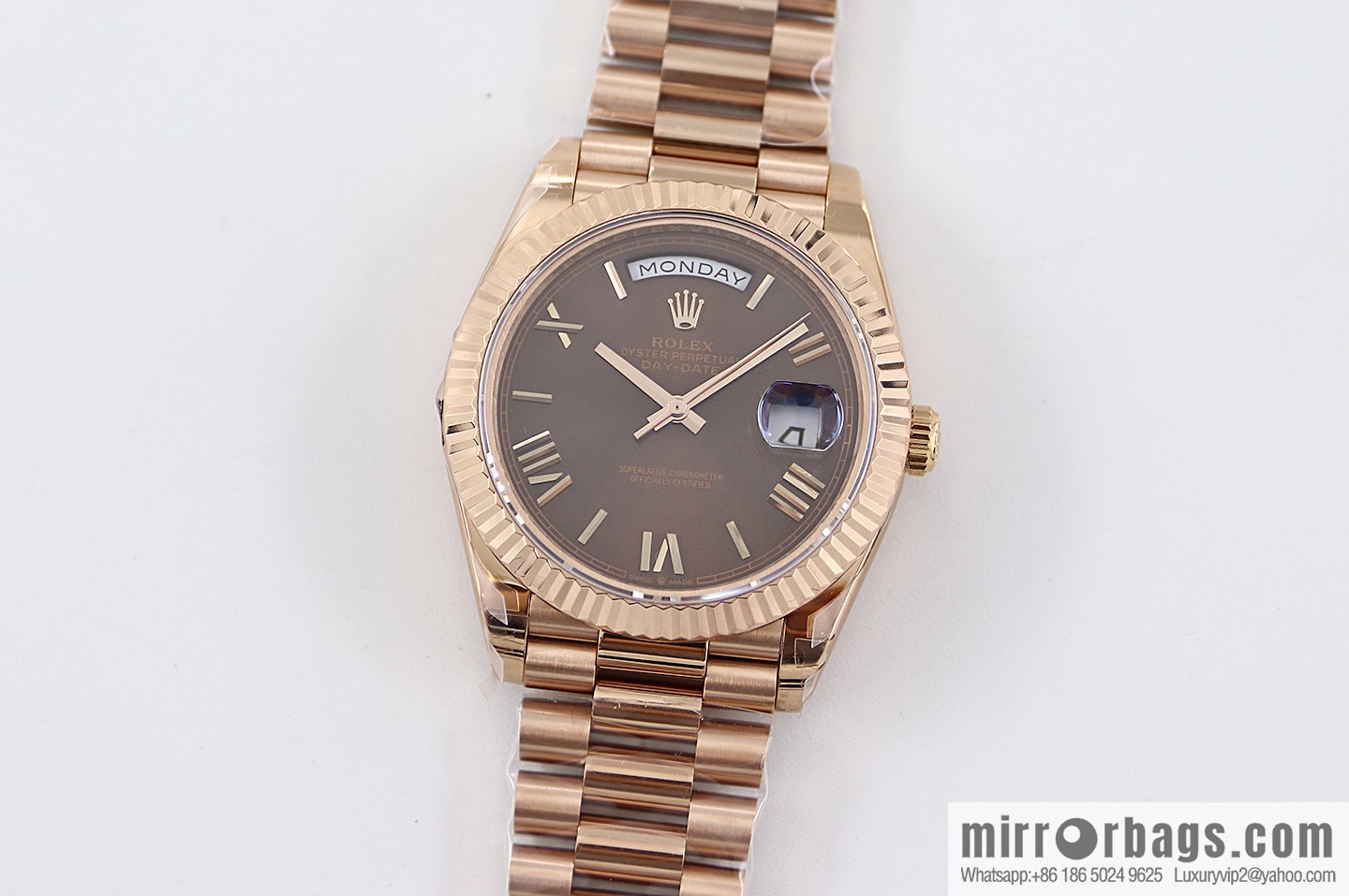TWS new product, double calendar Rolex week log type, size 40Mm with 2836 automatic mechanical watch