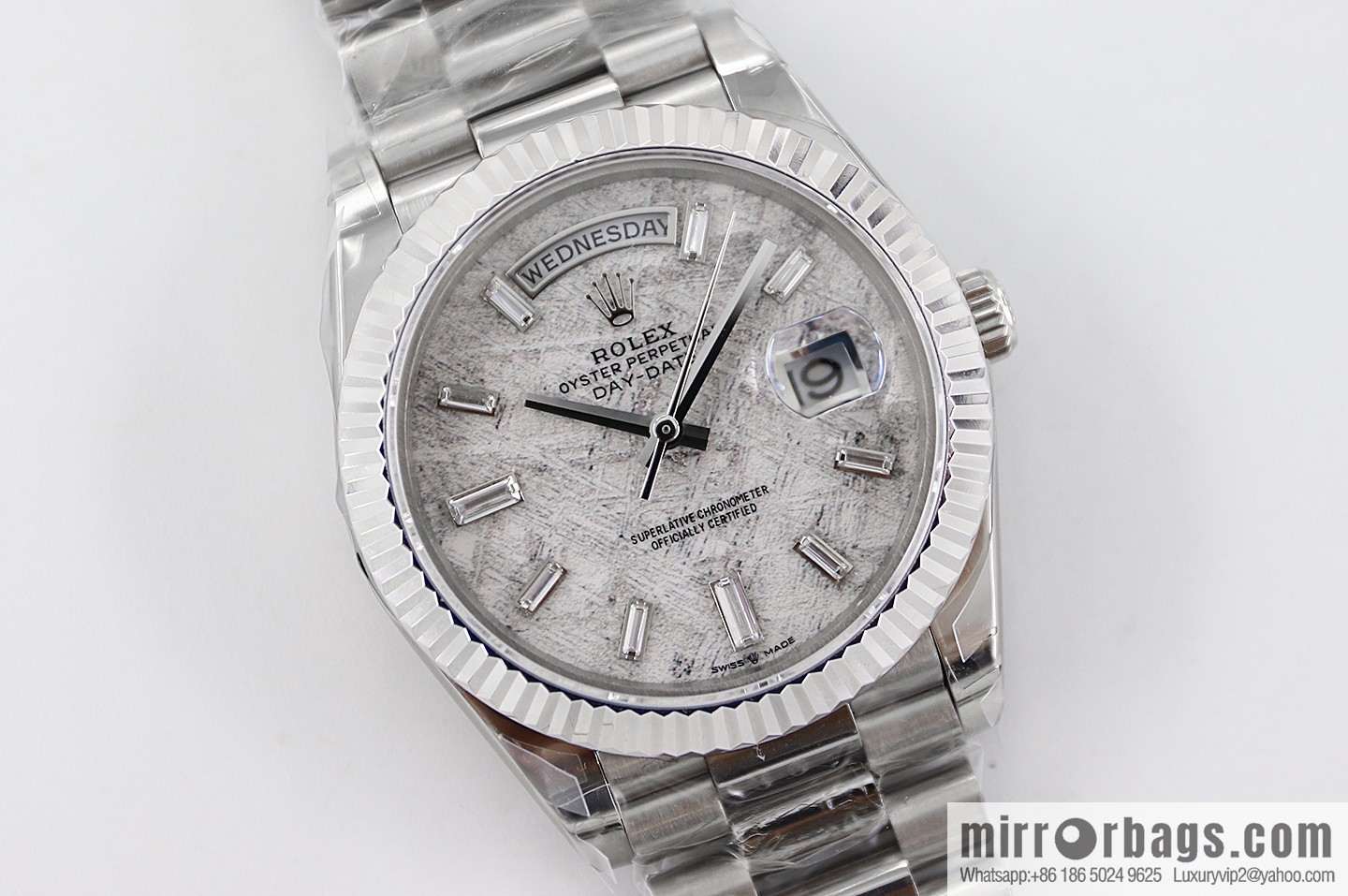TWS new product, double calendar Rolex week log type, size 40Mm with 2836 automatic mechanical watch
