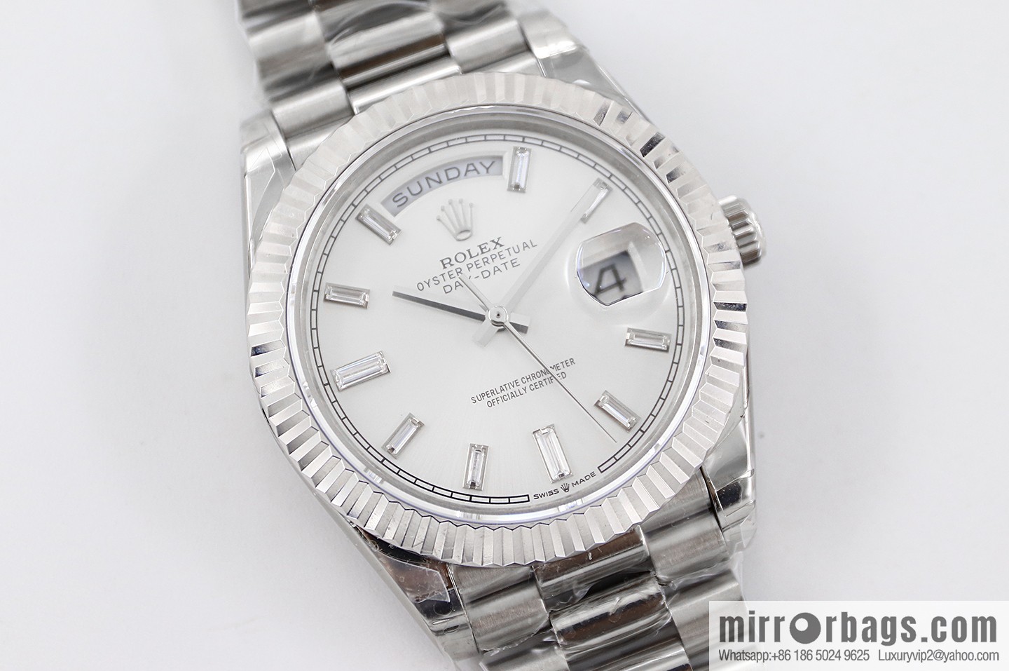 TWS new product, double calendar Rolex week log type, size 40Mm with 2836 automatic mechanical watch