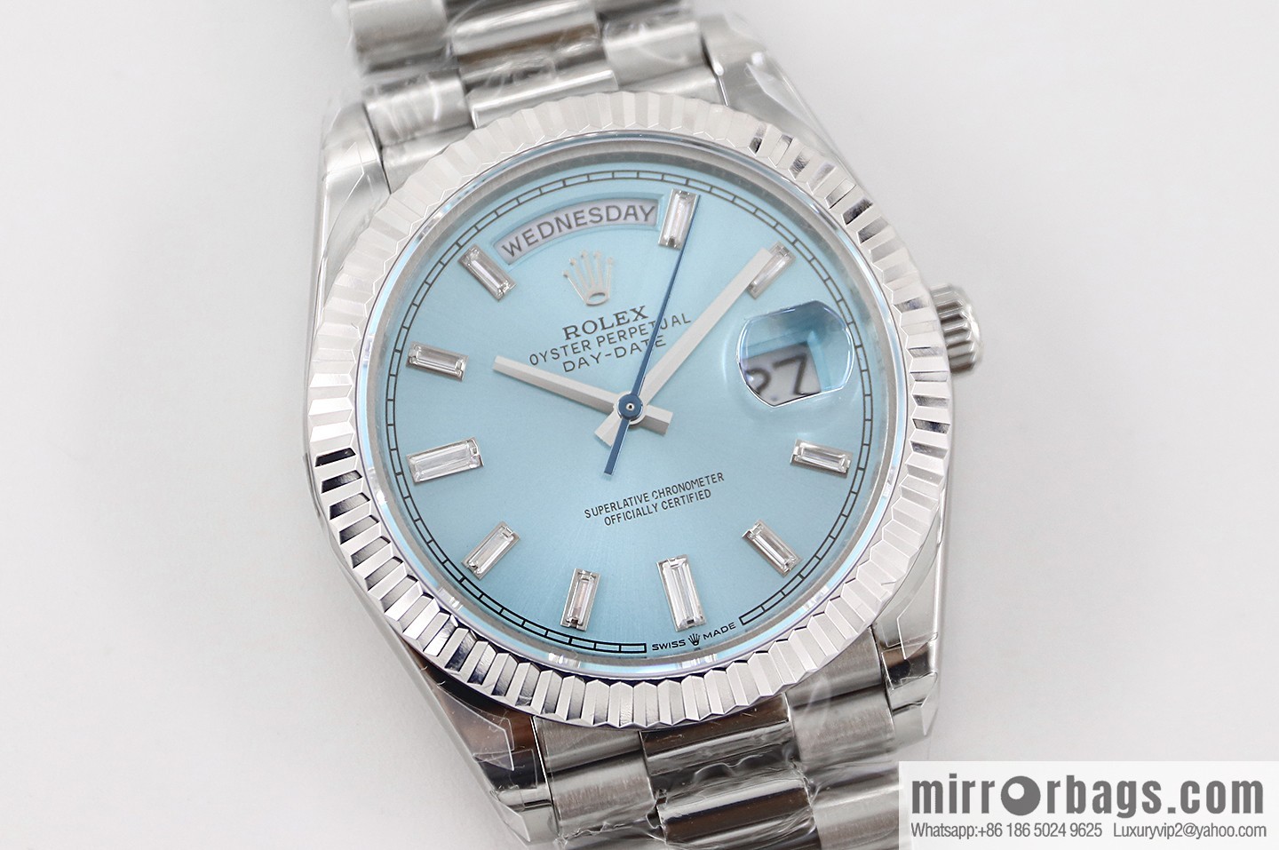 TWS new product, double calendar Rolex week log type, size 40Mm with 2836 automatic mechanical watch