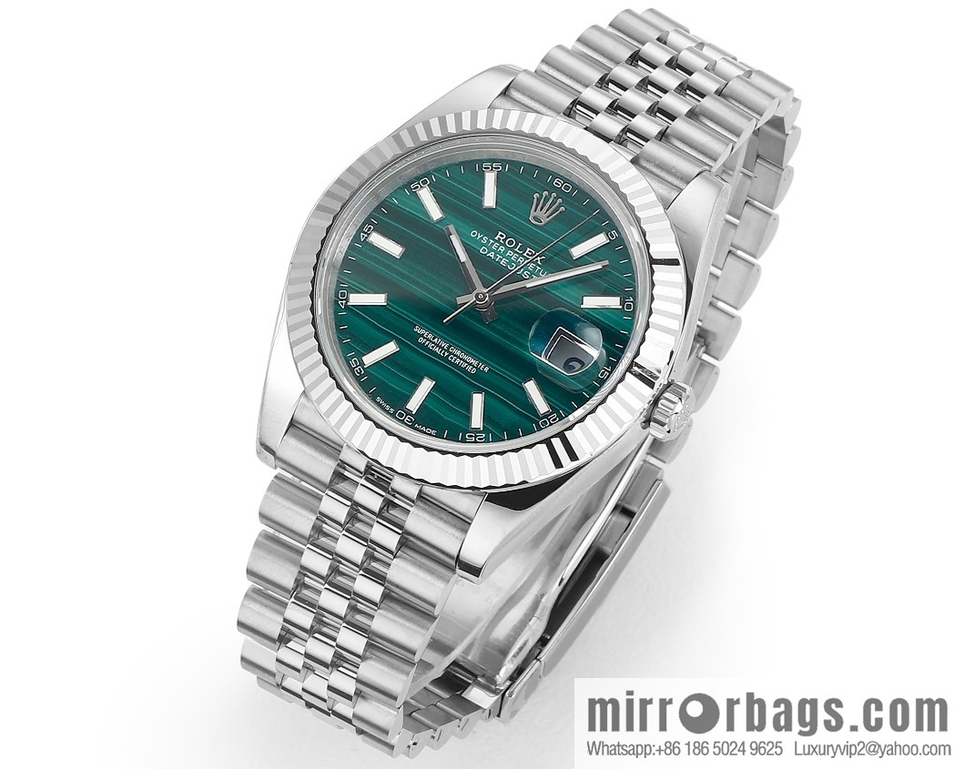 F8 new 🌈 Rolex 41 log natural gemstone plate custom series 3235 integrated movement five watches