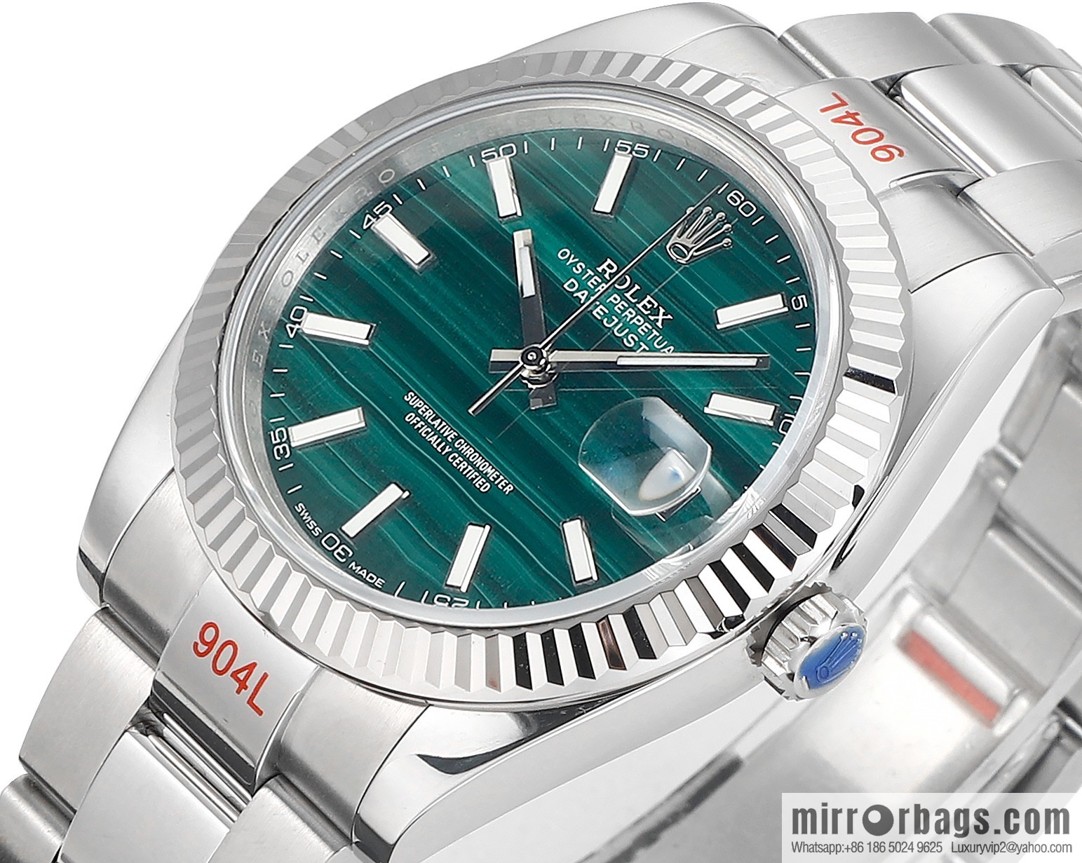 F8 new 🌈 Rolex 41 log natural gemstone plate custom series original size 41mm3235 integrated movement three watches