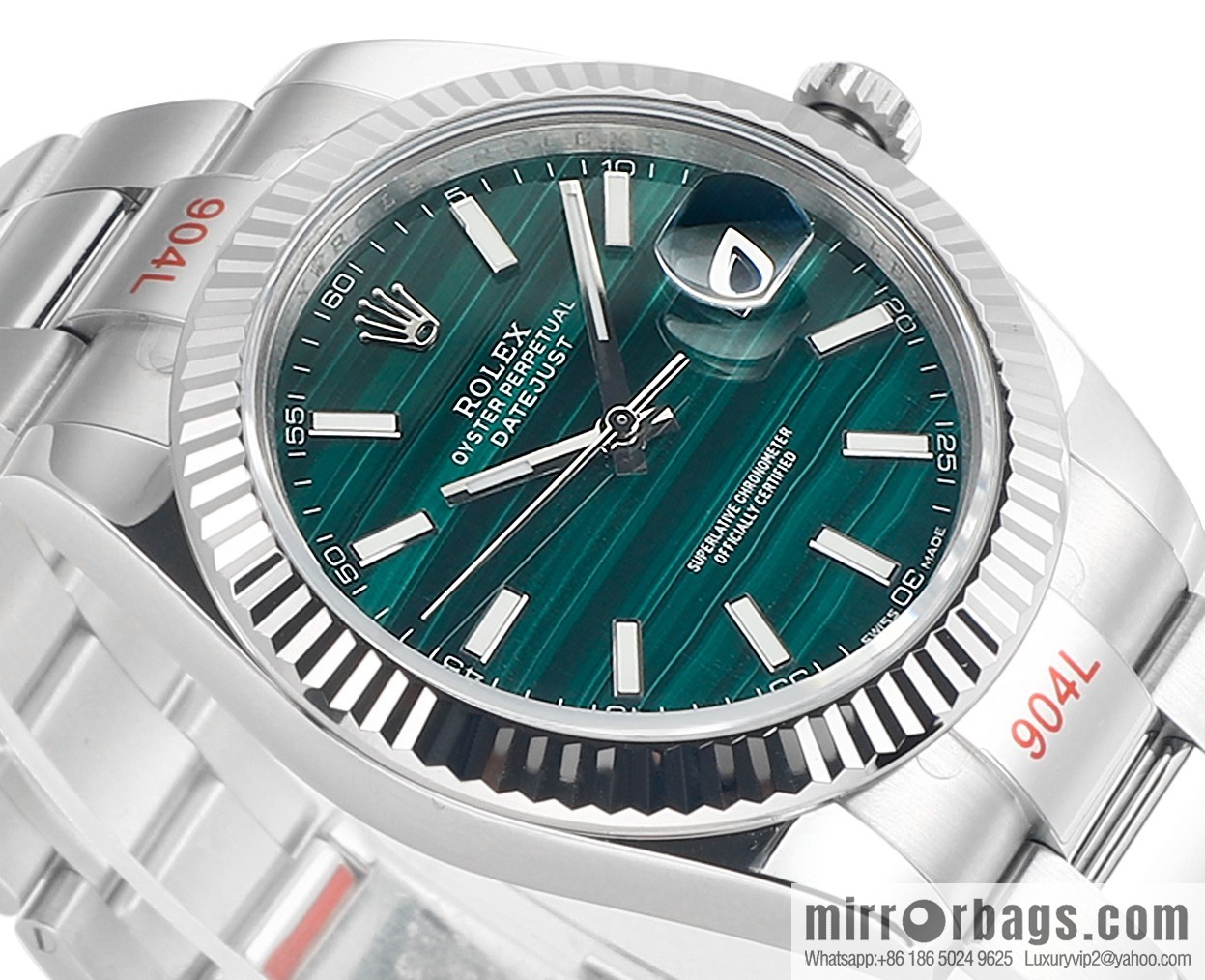 F8 new 🌈 Rolex 41 log natural gemstone plate custom series original size 41mm3235 integrated movement three watches