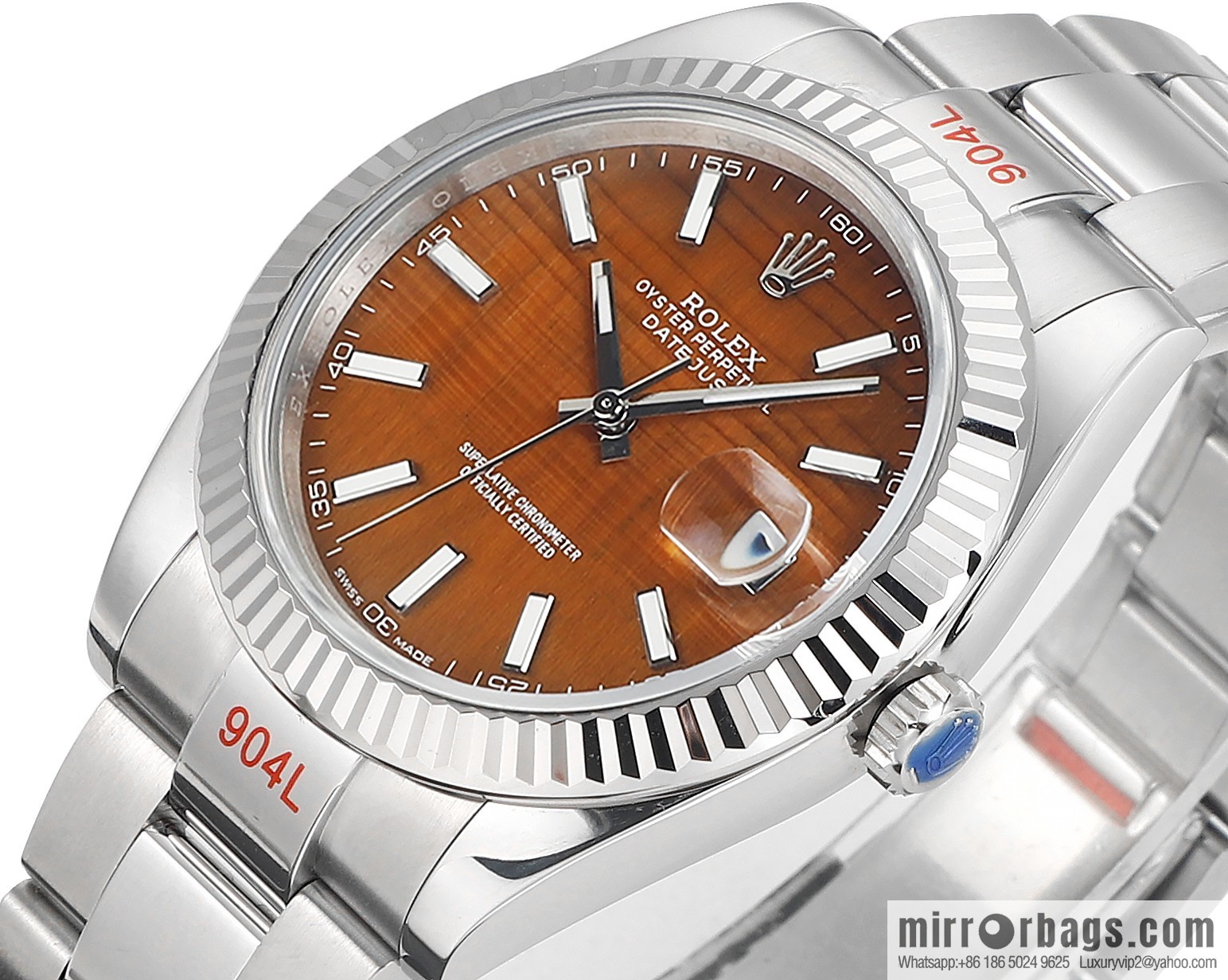F8 new 🌈 Rolex 41 log natural gemstone plate custom series original size 41mm3235 integrated movement three watches