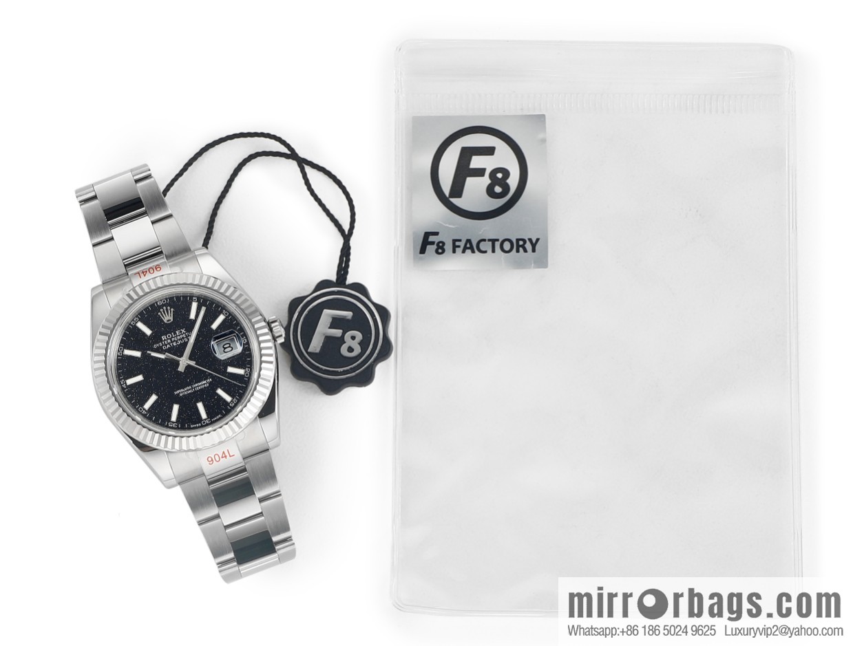 F8 new 🌈 Rolex 41 log natural gemstone plate custom series 3235 integrated movement five watches