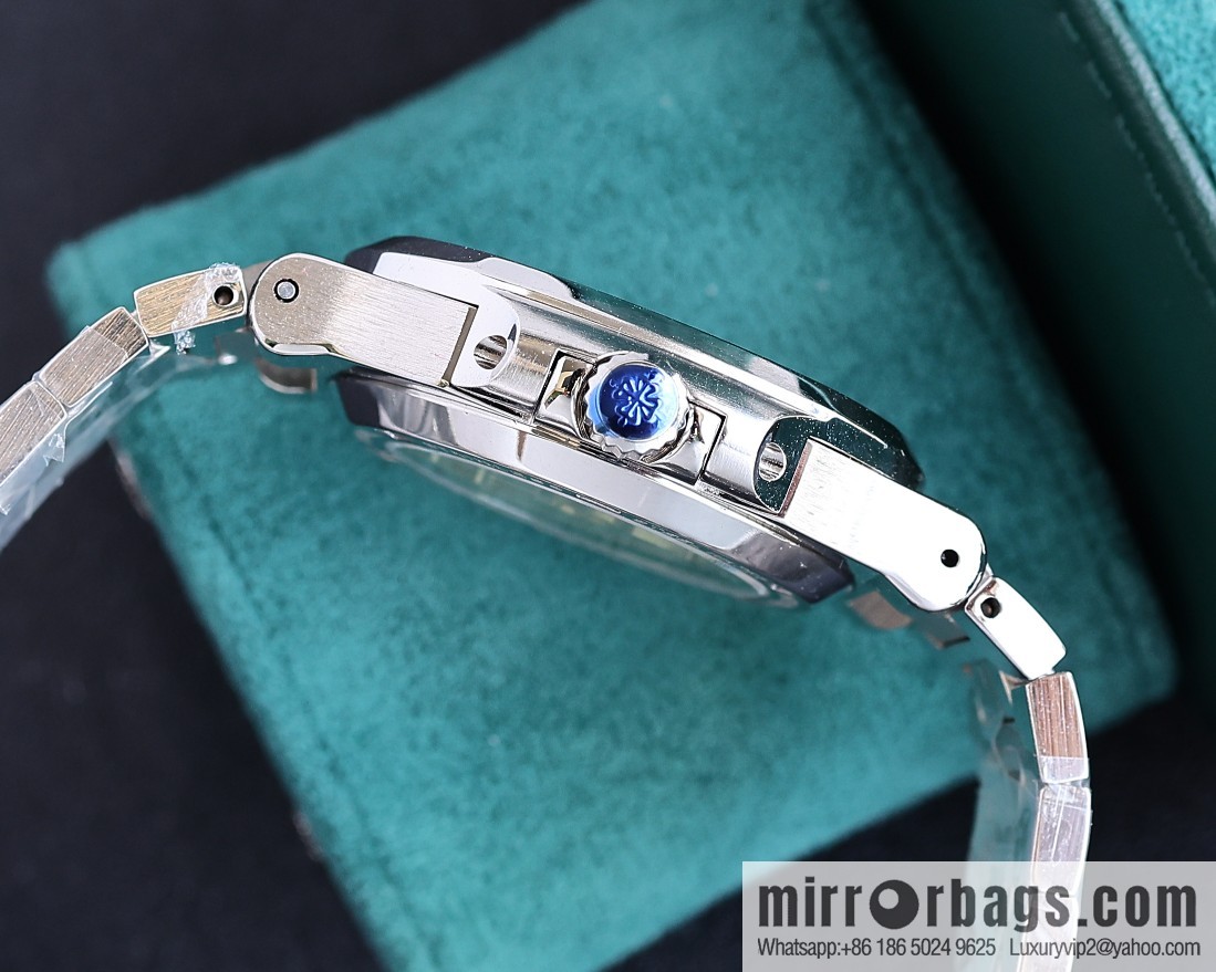 PP Patek. Philippe Nautilus Gypsy Edition Customized Original 324 Movement Watch