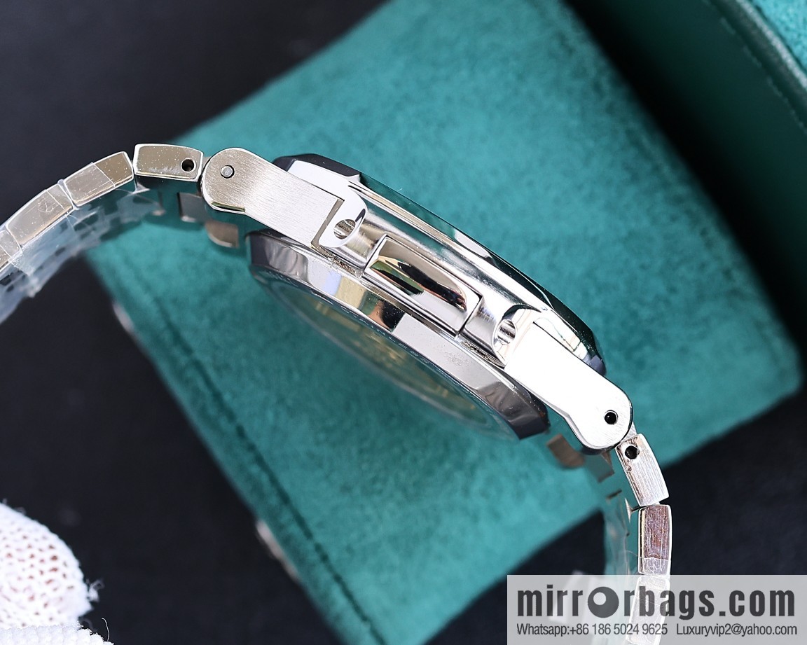 PP Patek. Philippe Nautilus Gypsy Edition Customized Original 324 Movement Watch