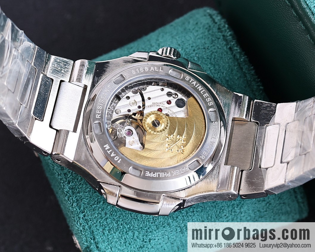 PP Patek. Philippe Nautilus Gypsy Edition Customized Original 324 Movement Watch