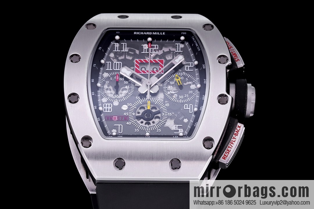 Z Factory Richard Mill RM11-FM Series RM 11-FM with 7750 Chronograph Mechanical Movement Fly Back Chronograph Automatic Watch