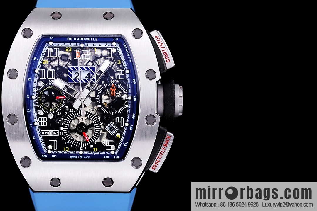 Z Factory Richard Mill RM11-FM Series RM 11-FM with 7750 Chronograph Mechanical Movement Fly Back Chronograph Automatic Watch