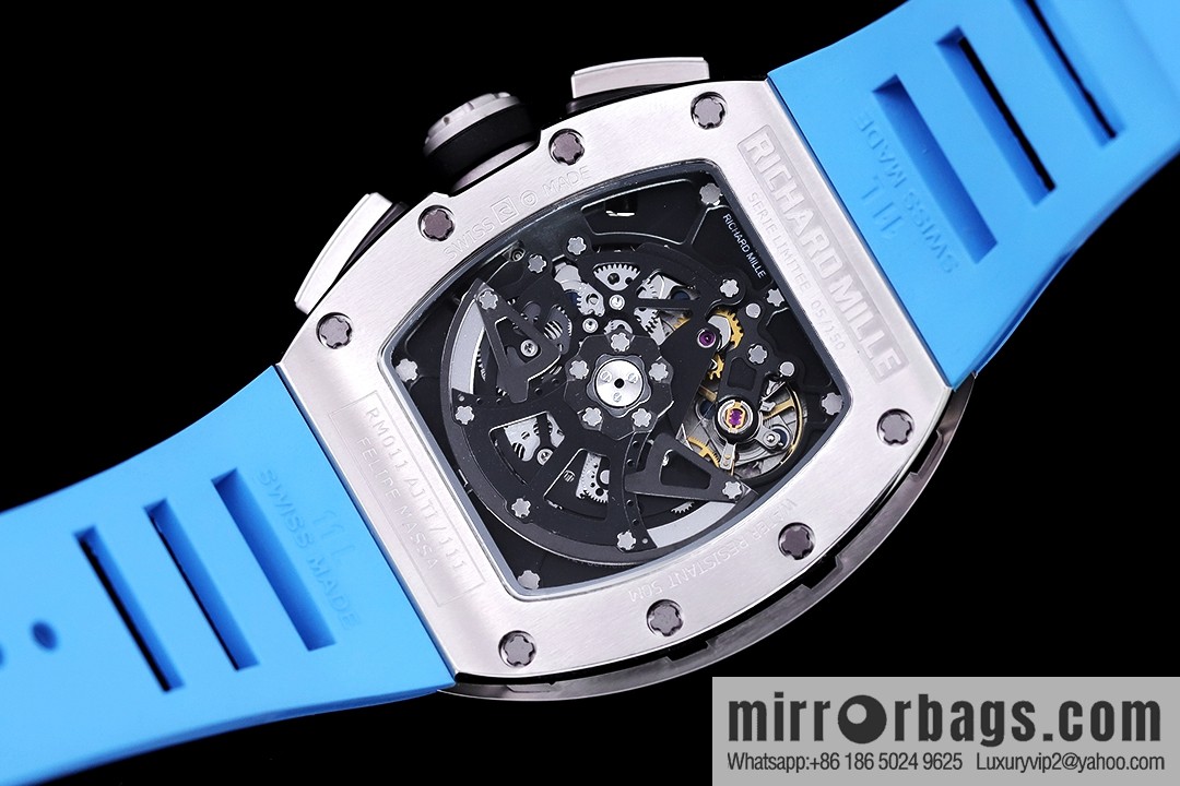 Z Factory Richard Mill RM11-FM Series RM 11-FM with 7750 Chronograph Mechanical Movement Fly Back Chronograph Automatic Watch