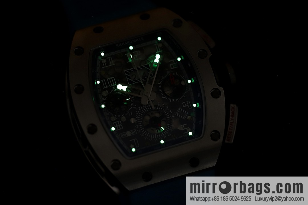 Z Factory Richard Mill RM11-FM Series RM 11-FM with 7750 Chronograph Mechanical Movement Fly Back Chronograph Automatic Watch