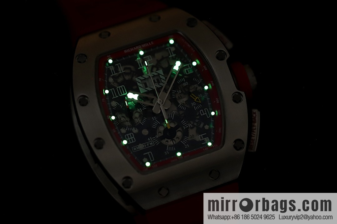 Z Factory Richard Mill RM11-FM Series RM 11-FM with 7750 Chronograph Mechanical Movement Fly Back Chronograph Automatic Watch