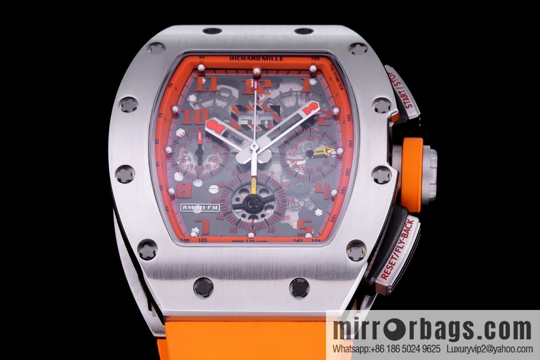 Z Factory Richard Mill RM11-FM Series RM 11-FM with 7750 Chronograph Mechanical Movement Fly Back Chronograph Automatic Watch