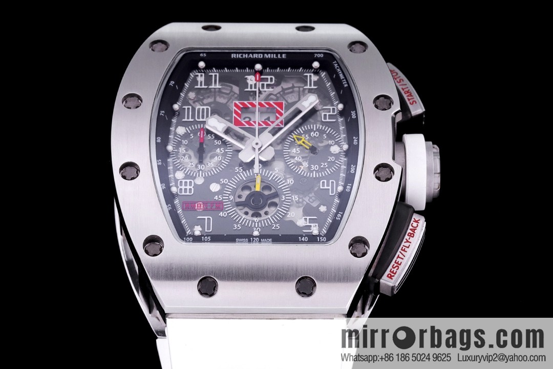 Z Factory Richard Mill RM11-FM Series RM 11-FM with 7750 Chronograph Mechanical Movement Fly Back Chronograph Automatic Watch