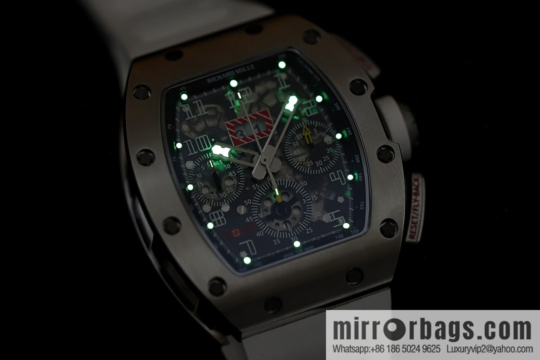 Z Factory Richard Mill RM11-FM Series RM 11-FM with 7750 Chronograph Mechanical Movement Fly Back Chronograph Automatic Watch