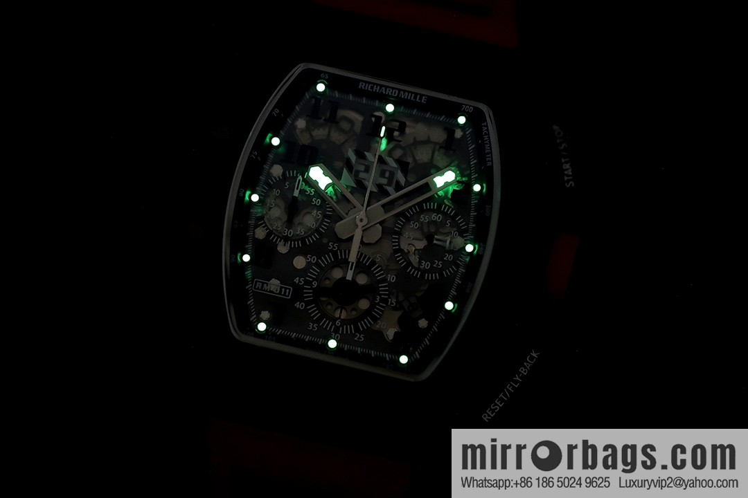 Z Factory Richard Mill RM11-FM Series RM 11-FM with 7750 Chronograph Mechanical Movement Fly Back Chronograph Automatic Watch
