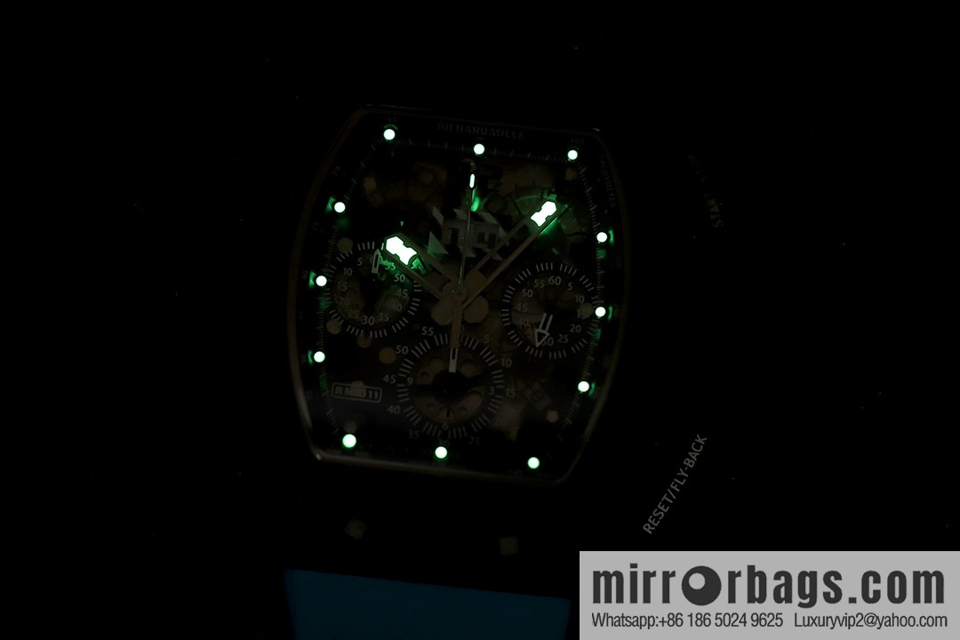 Z Factory Richard Mill RM11-FM Series RM 11-FM with 7750 Chronograph Mechanical Movement Fly Back Chronograph Automatic Watch
