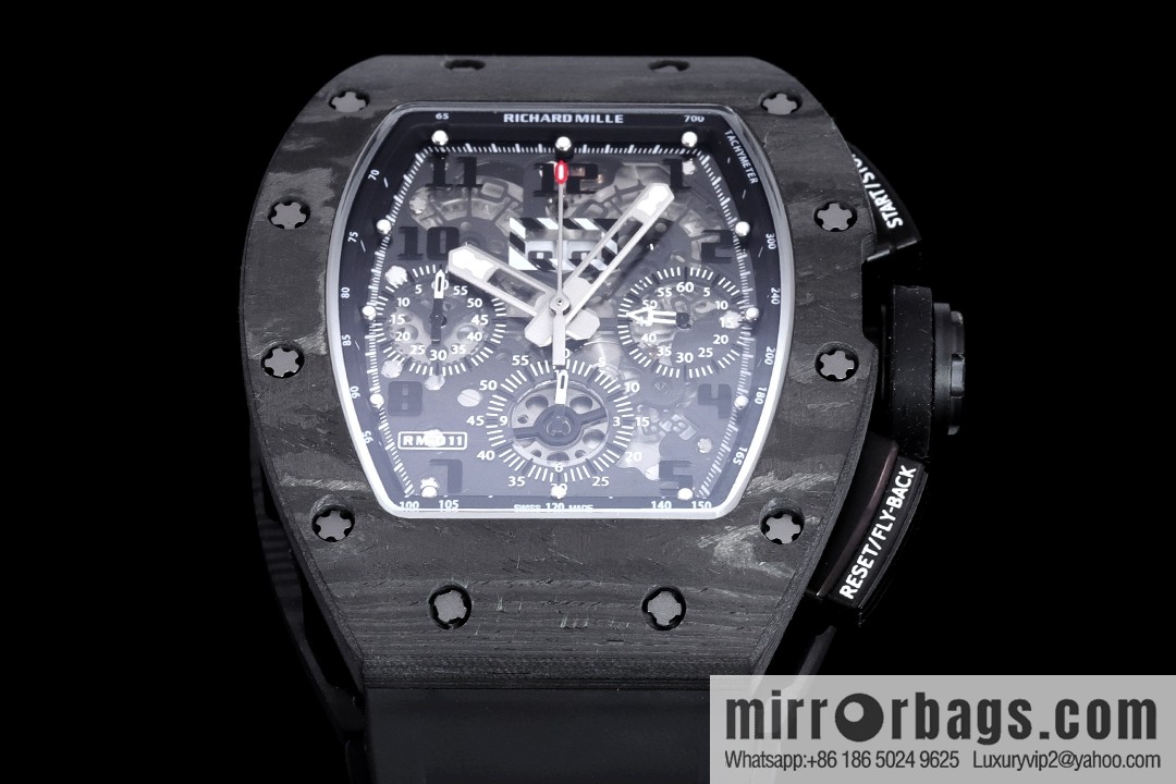 Z Factory Richard Mill RM11-FM Series RM 11-FM with 7750 Chronograph Mechanical Movement Fly Back Chronograph Automatic Watch