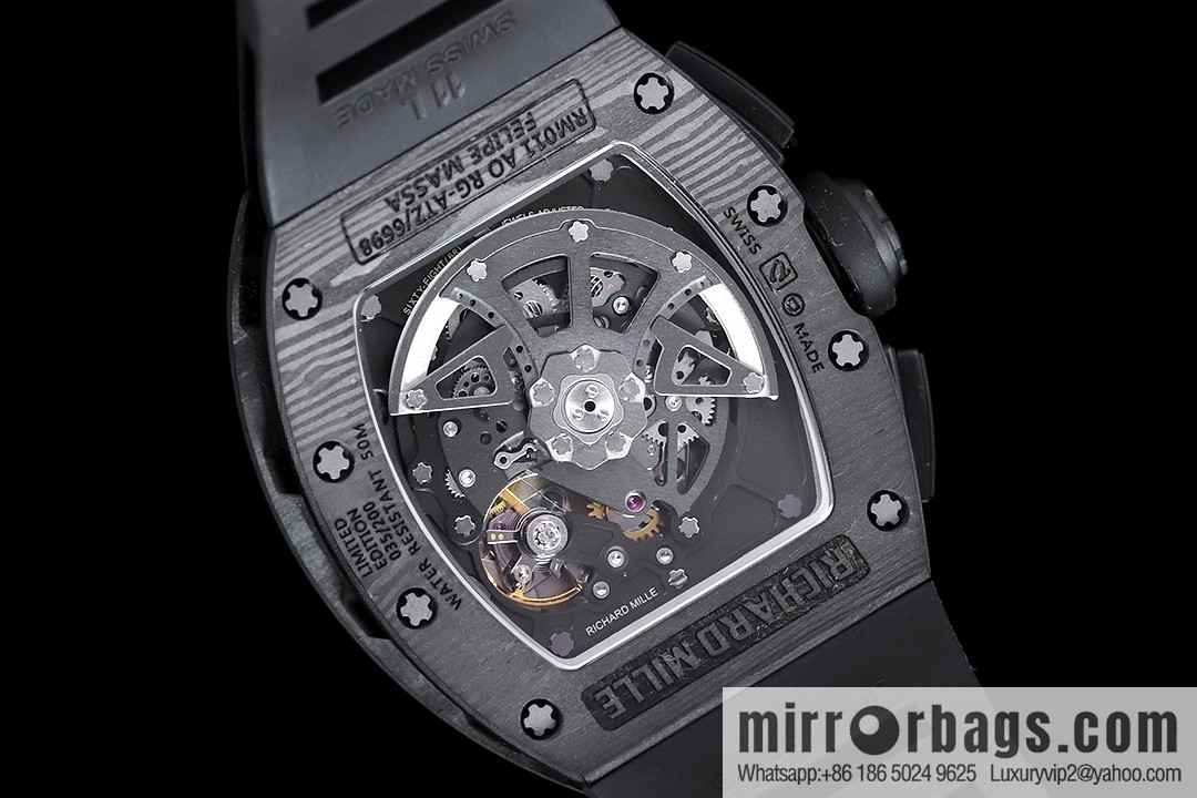 Z Factory Richard Mill RM11-FM Series RM 11-FM with 7750 Chronograph Mechanical Movement Fly Back Chronograph Automatic Watch